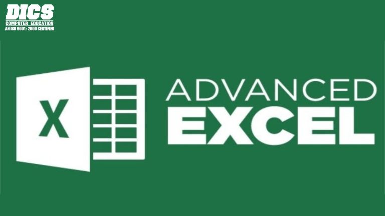 BEST ADVANCED EXCEL INSTTUTE IN DELHI-DICS GTBB NAGAR