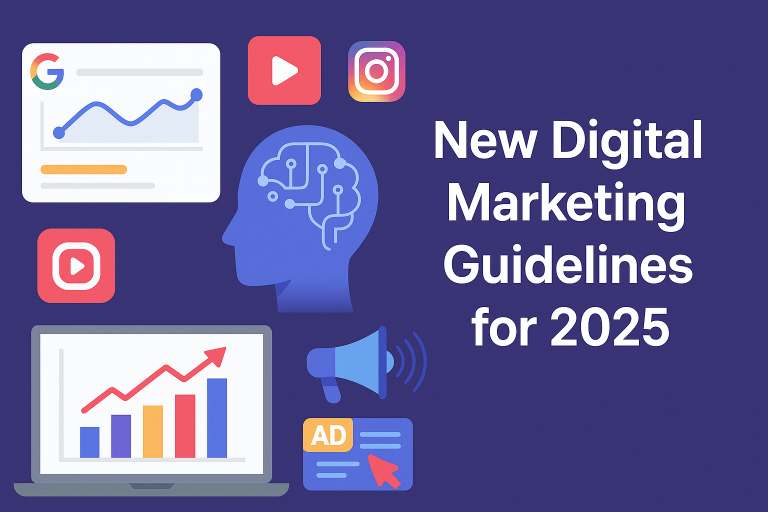 New Digital Marketing Guidelines for 2025: Latest Trends You Must Know – DICS India Expert Guide