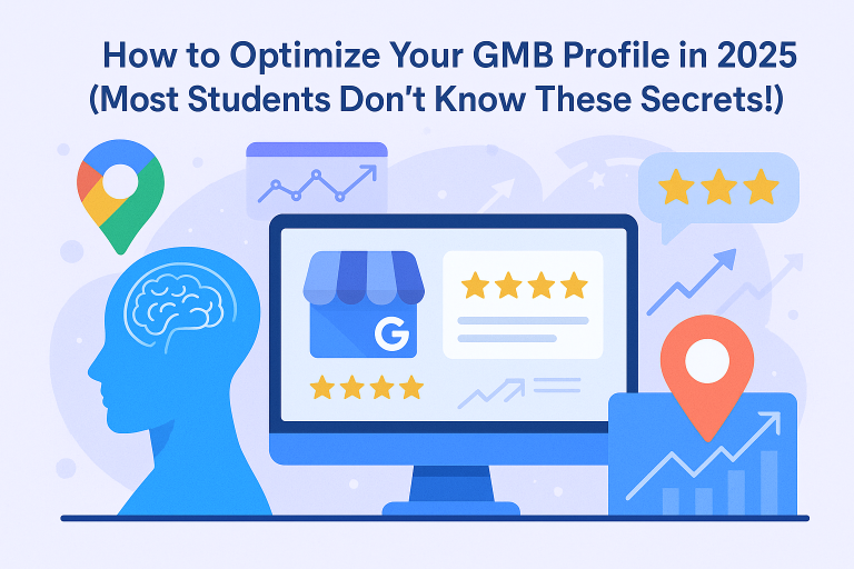 How to Optimize Your GMB Profile in 2025 (Most Students Don’t Know These Secrets!)